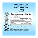 * Alfa Magnesium + Melatonin 10mg Capsules, 60's