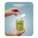 * Alfa Omega Fish Oil 1000mg Softgel 100's