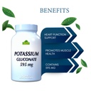 * Alfa Potassium Gluconate 595 Mg, 100's