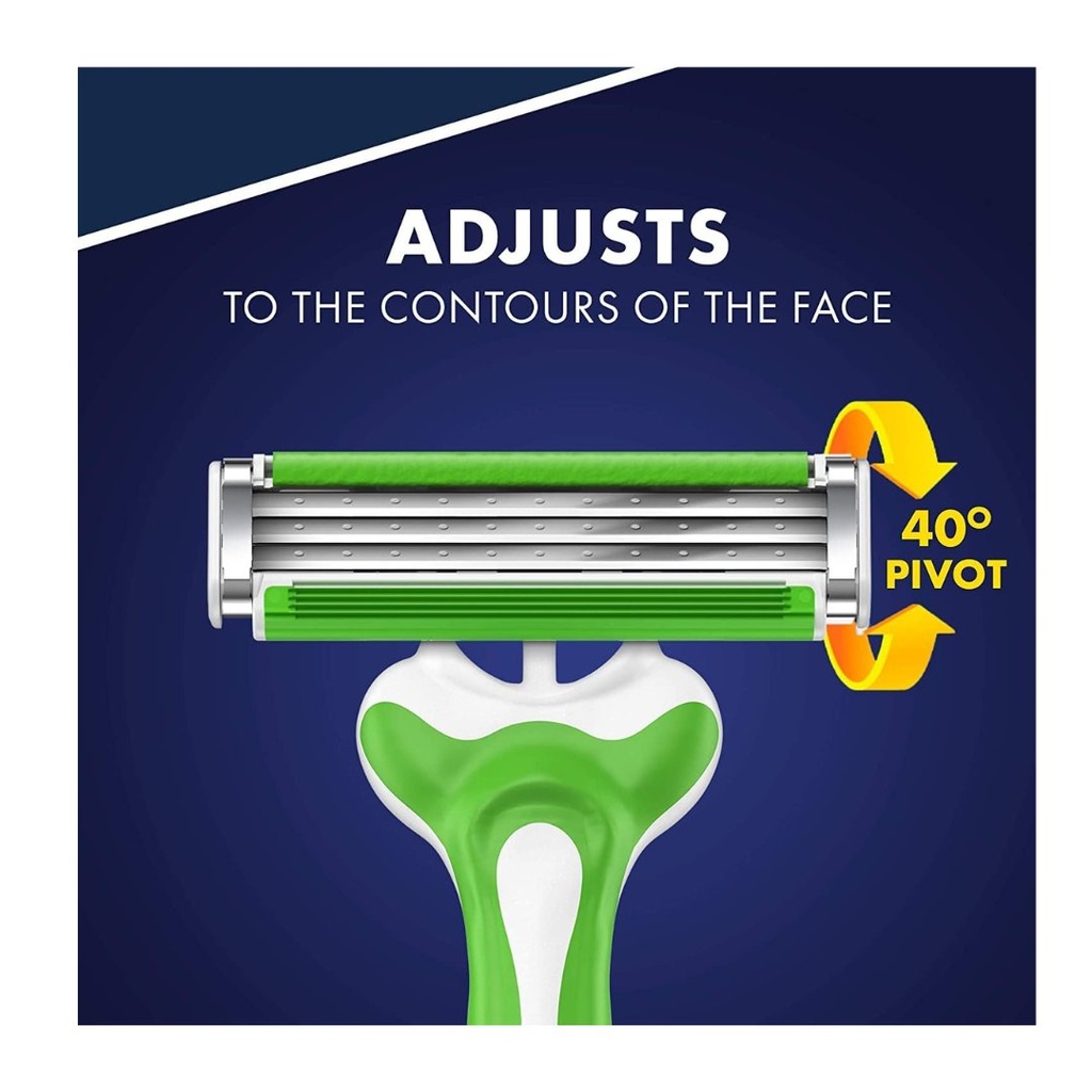 * Gillette Blue3 Sensitive Razor, 3's