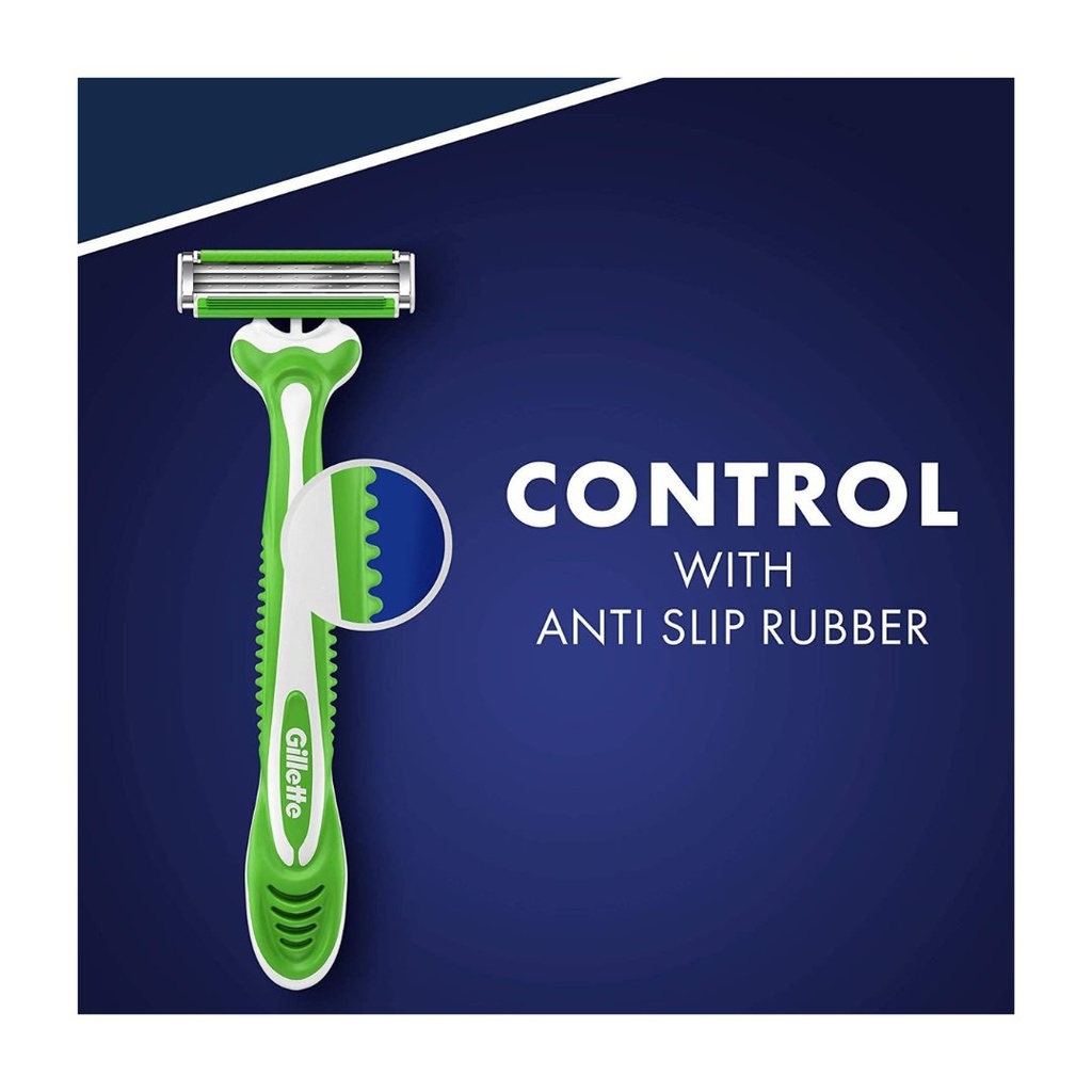 * Gillette Blue3 Sensitive Razor, 3's