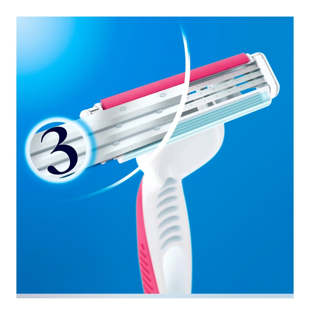 * Gillette Simply Venus3 Plus Razor, 3's