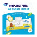 * Fine Baby All Body Wipes, 72's - (1+1) Free