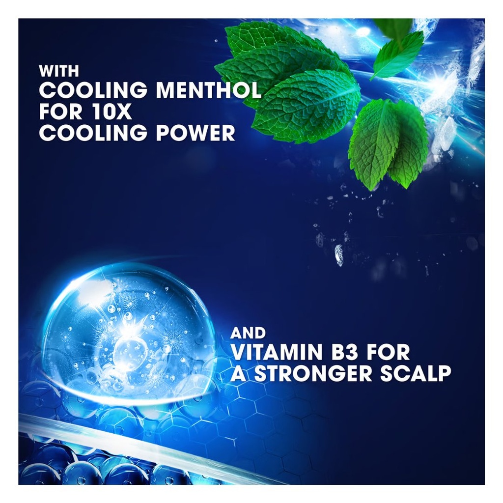 * Clear Men Cool Sport Menthol Shampoo, 200ml