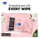 * Fine Fresh Wipes - Gardenia, 20's - (2+2) Free