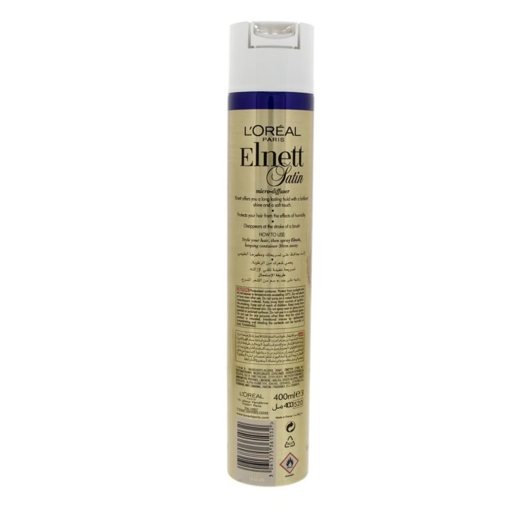 * ELNETT SUPREME HOLD 400ML SPRAY