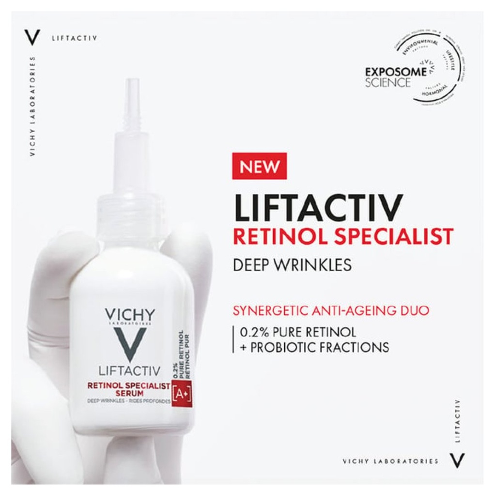 * Vichy Liftactiv Retinol Serum, 30ml