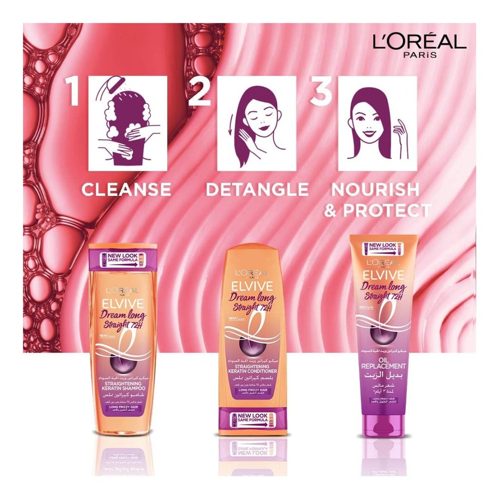 * ELVIVE SH DREAM LONG STRAIGHT 200ML