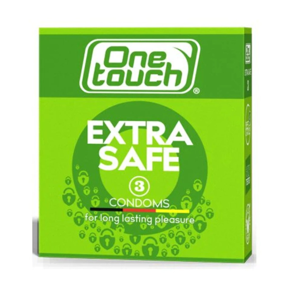* One Touch Extra Safe Condom, 3's