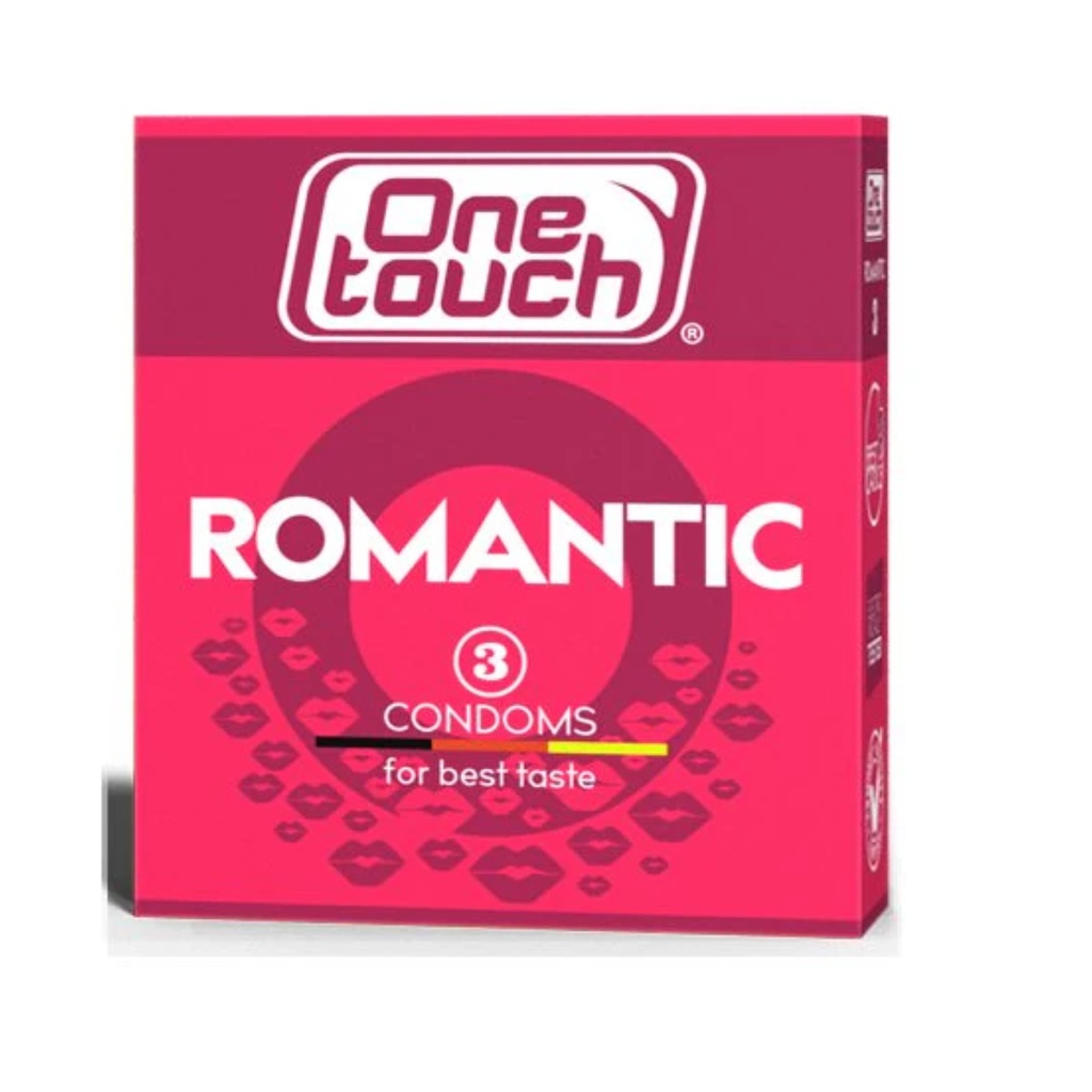 * Condom One Touch Romantic 3's