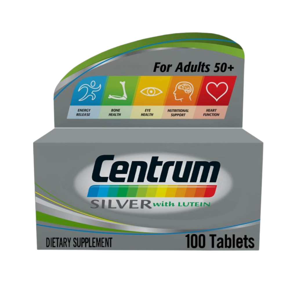 * Centrum Silver With Lutein Tablets, 100's