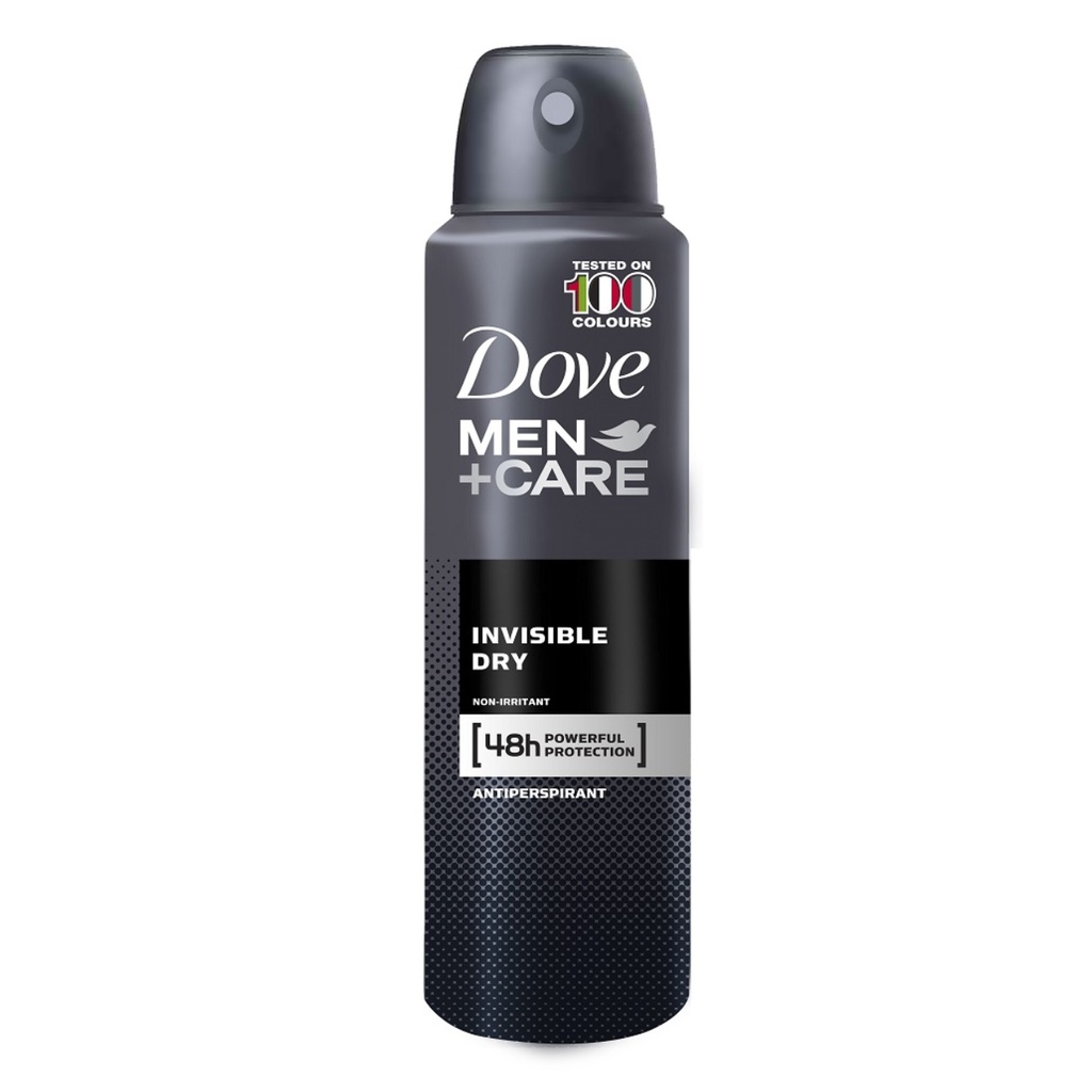 * Dove Men+Care Invisible Dry Antiperspirant Spray, 150ml