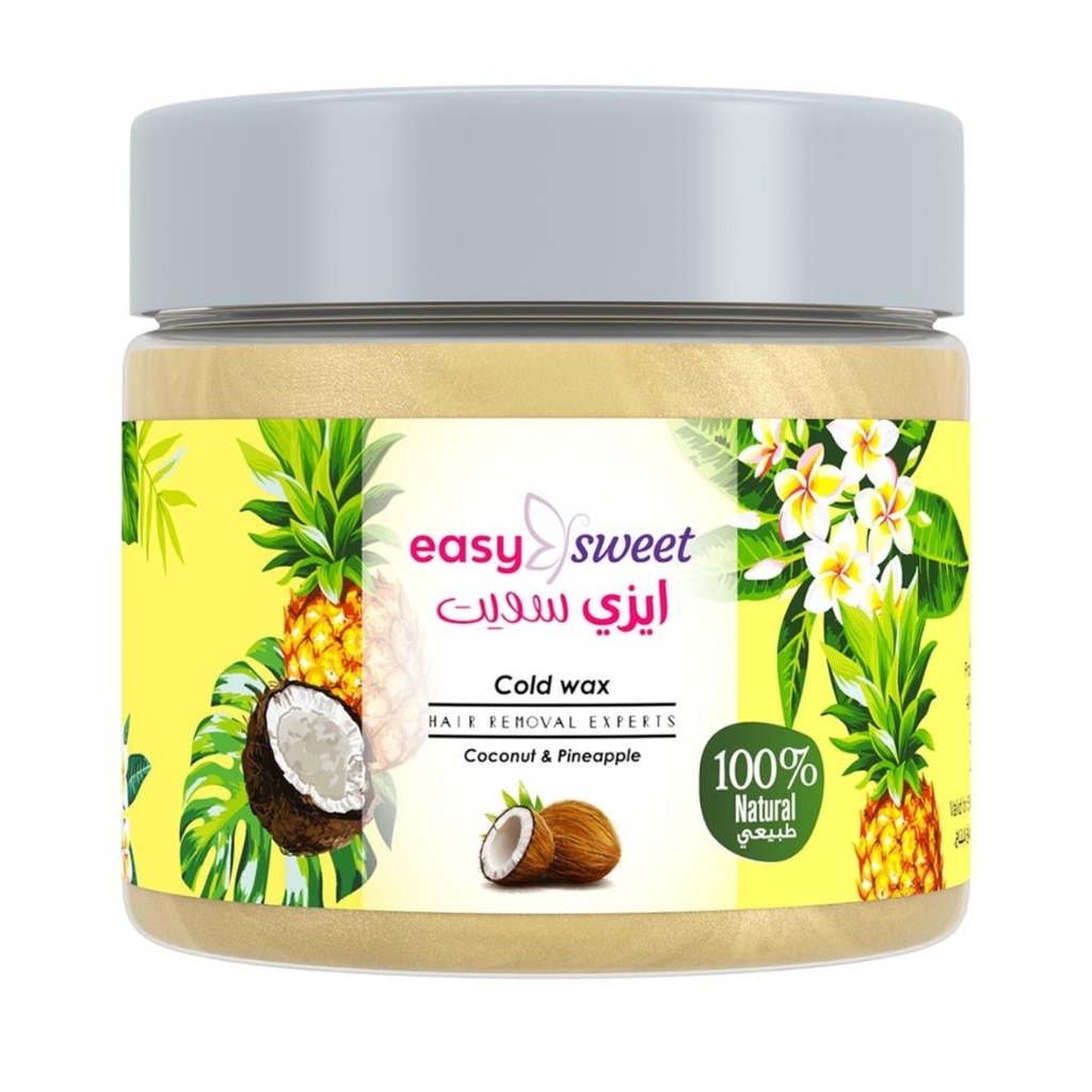 * Fine Easy Sweet Cold Wax Coconut & Pineapple, 200g