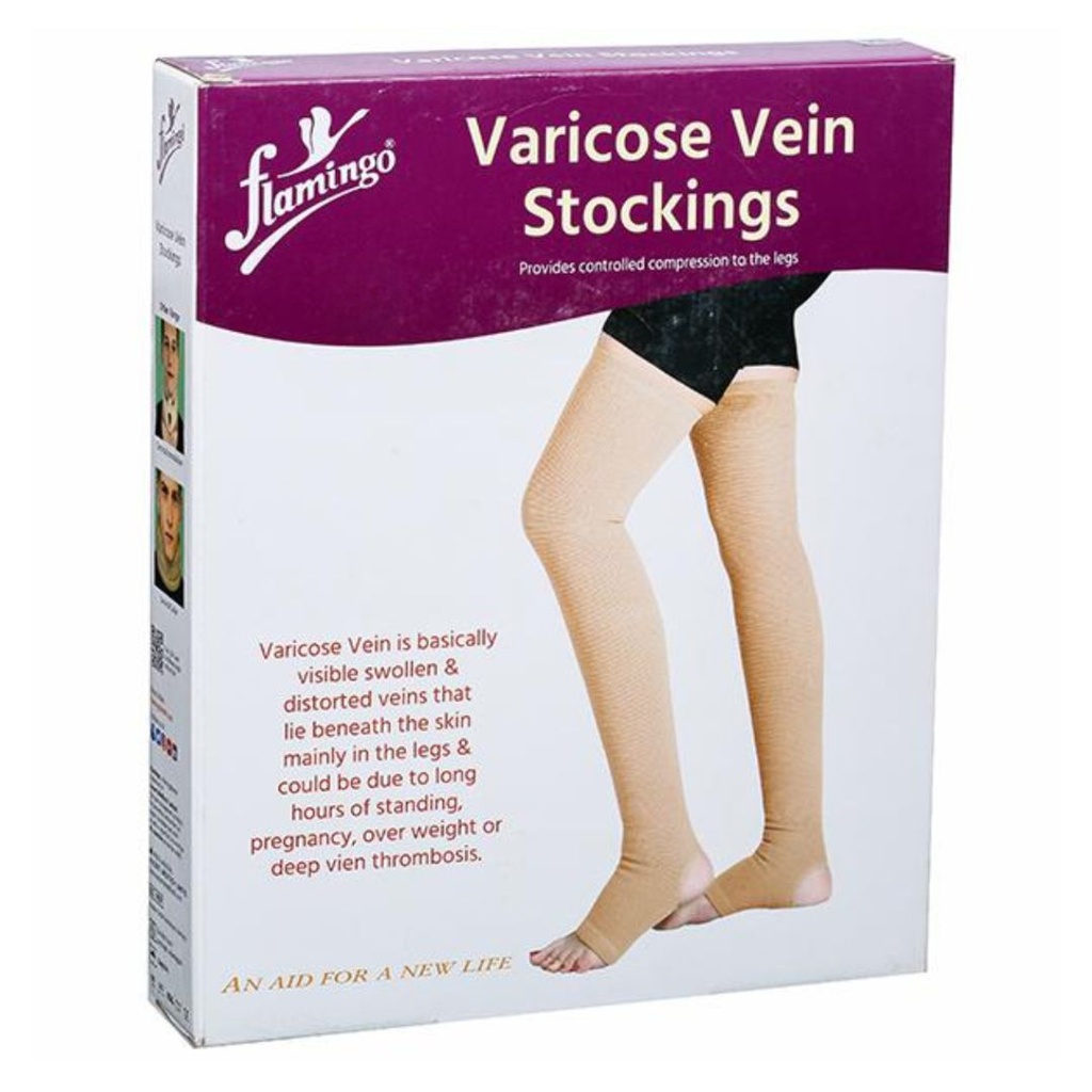 * Flamingo Vericose Vein Stockings L - OC2012