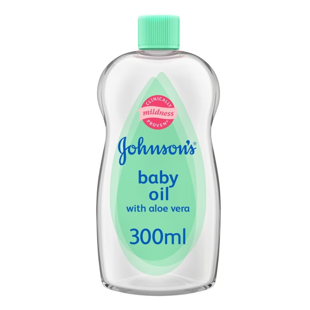 * Johnson's Baby Oil Aloe Vera, 300ml
