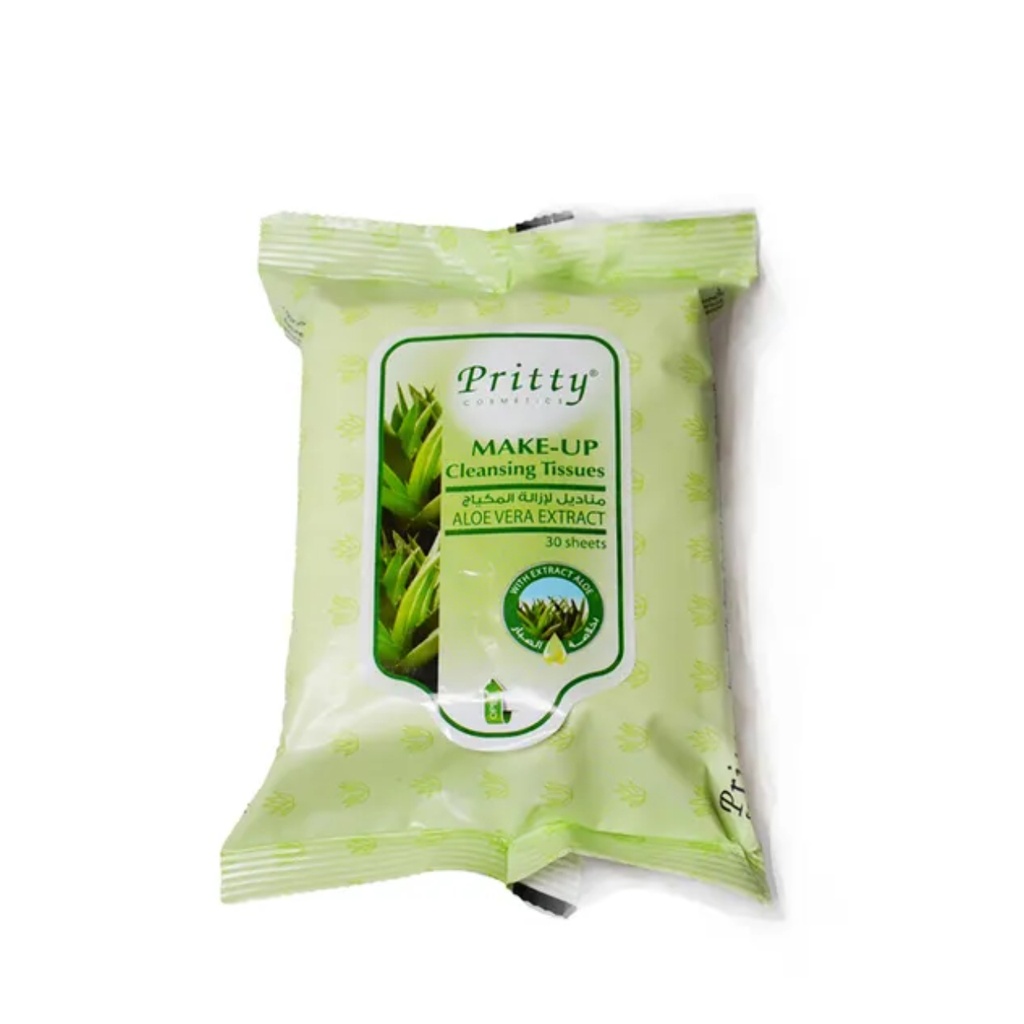 * Pritty Aloe Makeup Remover Tissue, 30's