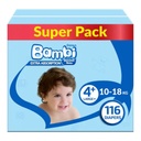 * Sanita  Bambi Size 4+ (L+), 116's
