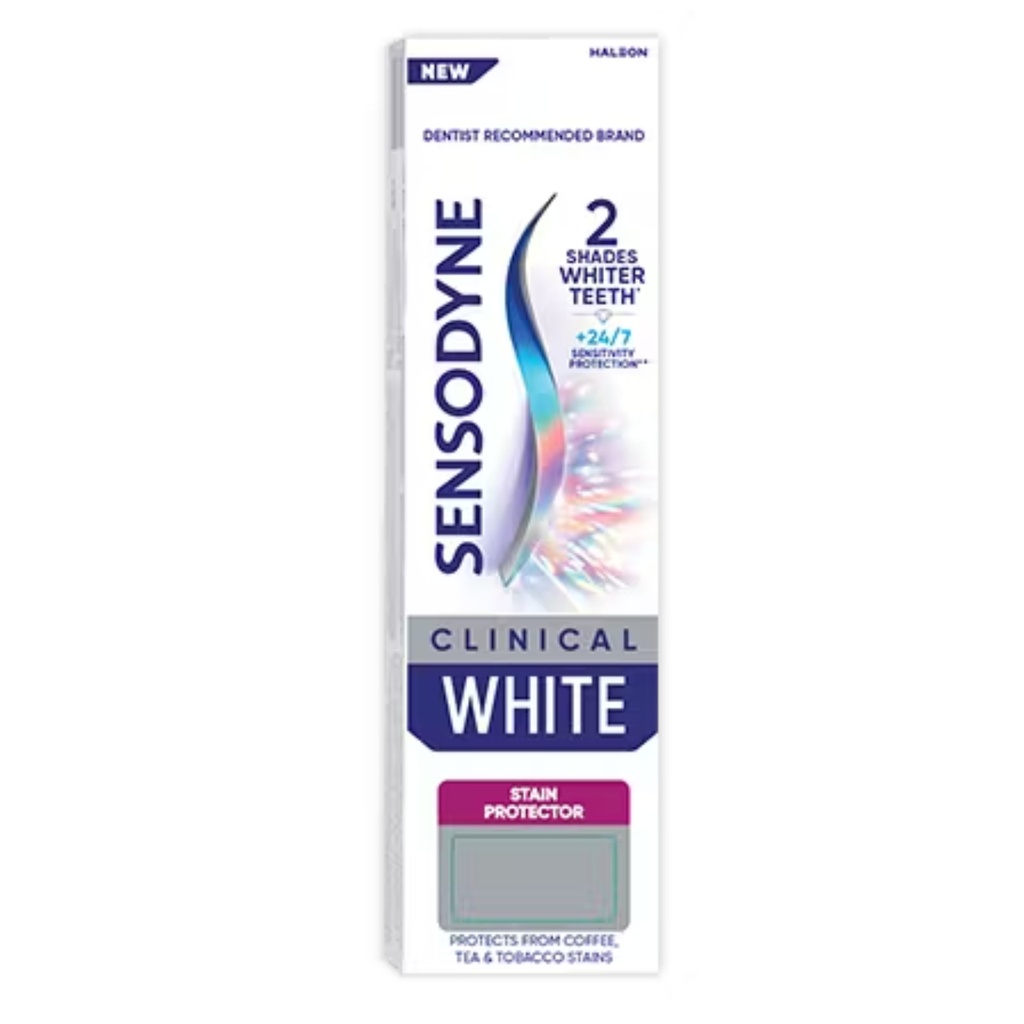 * Sensodyne Clinical White Enamel Protector Toothpaste, 75ml