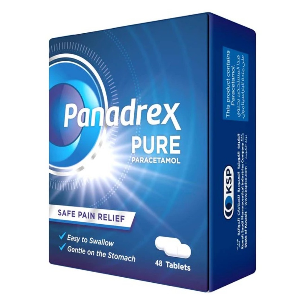 Panadrex 500mg Tablets, 48's