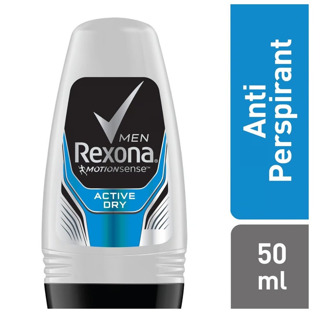 * Rexona Deodorant Men Active Dry Roll-On, 50ml