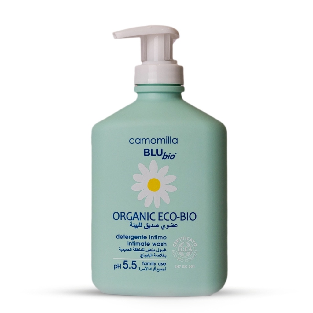 Camomilla Blu Organic Eco Bio Intimate Wash Ph5.5, 300ml