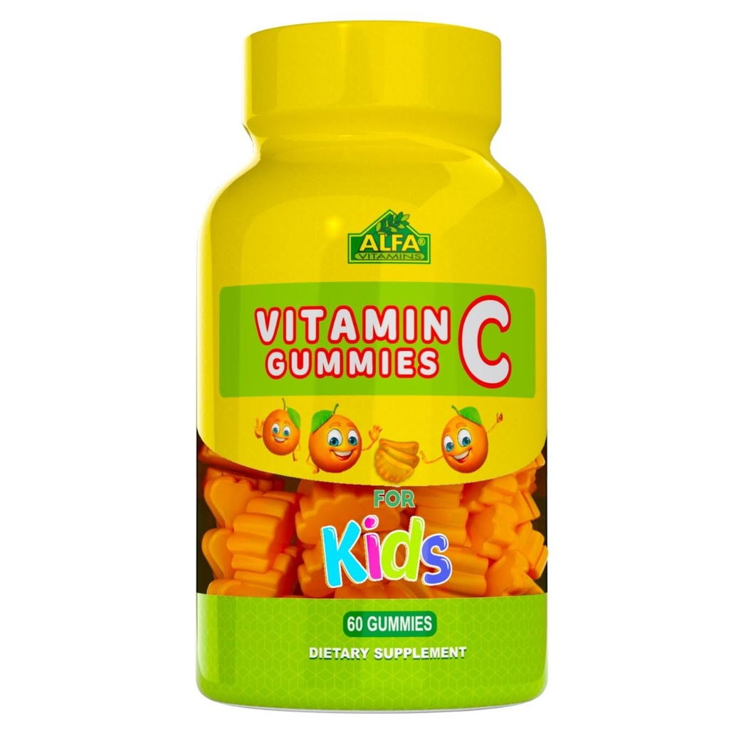 Alfa Kids Vitamin C Gummies, 60's  