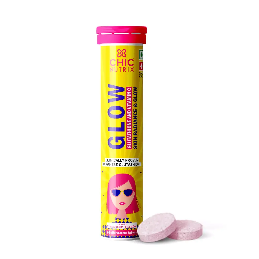 Chicnutrix Glow (Glutathione ) Effvervesent Tablets, 20's