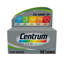 * Centrum Silver With Lutein Tablets, 100's