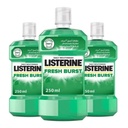 * Listerine Fresh Burst Mouthwash, 250ml - (2 +1 Free)