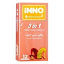 Inno 3-In-1 Condoms, 12's