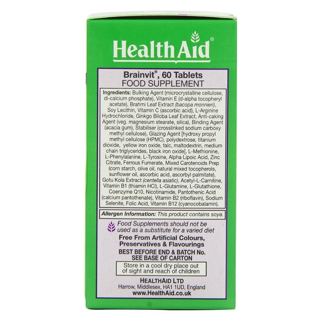* HA BRAIN-VIT TABS 60'S