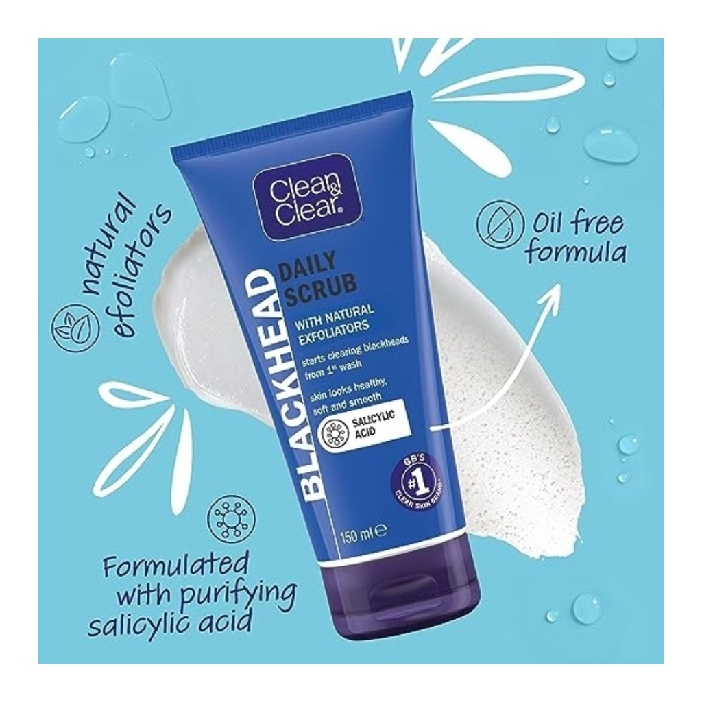 * C&C BLACKHEAD CLEARING DAILY SCRUB 150ML