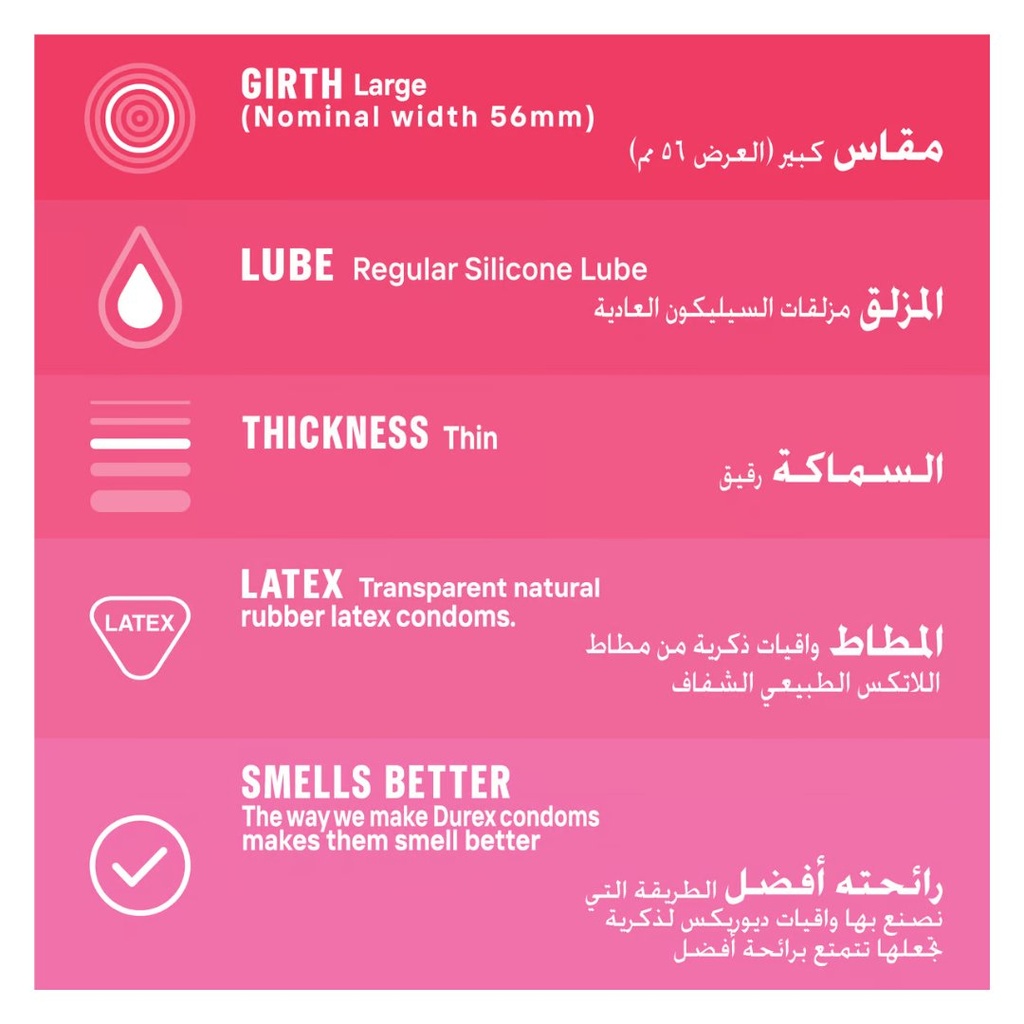 * Durex Thin Feel 6 pcs