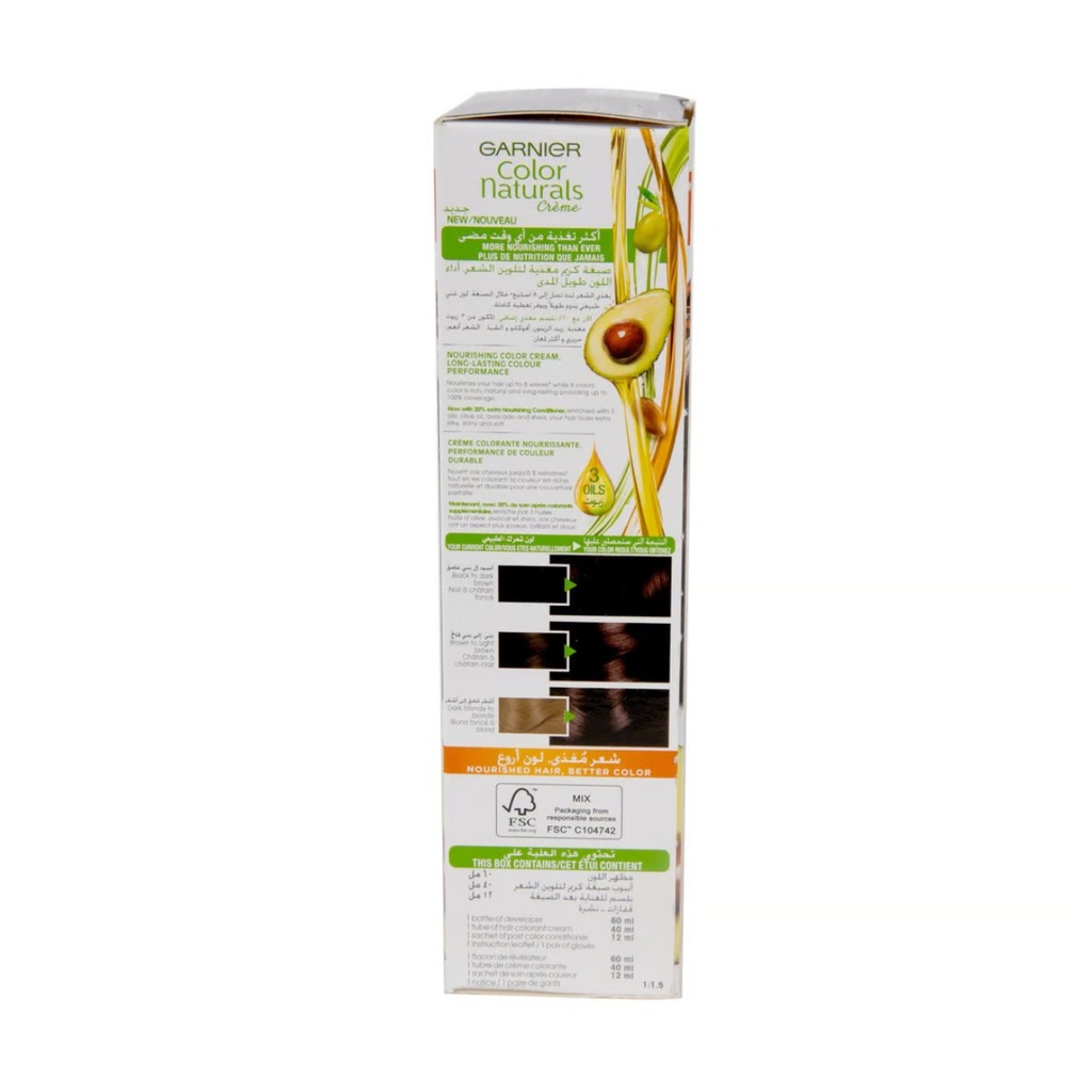 * GARNIER CN 3.7 DARK SHINY BROWN