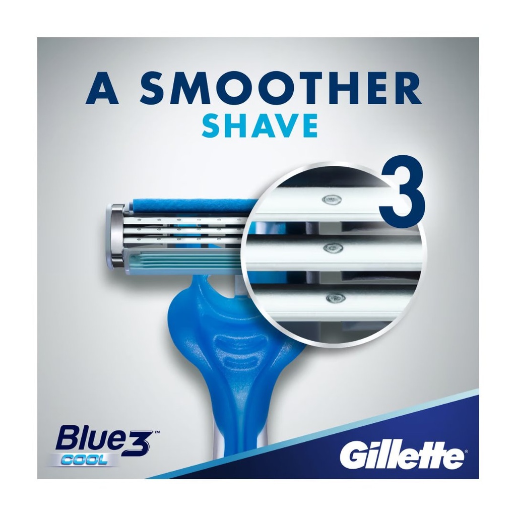 * Gillette Blue3 Cool (6+2) Bag