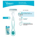 * Gillette Venus3 Sensitive Razors, 3's