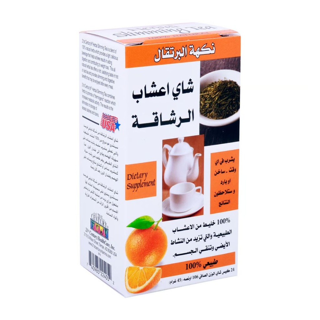* 21st Century Slimming Tea Orange, 24's