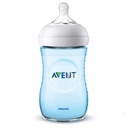 * * Avent Natural Feeding Bottle Blue, 260ml