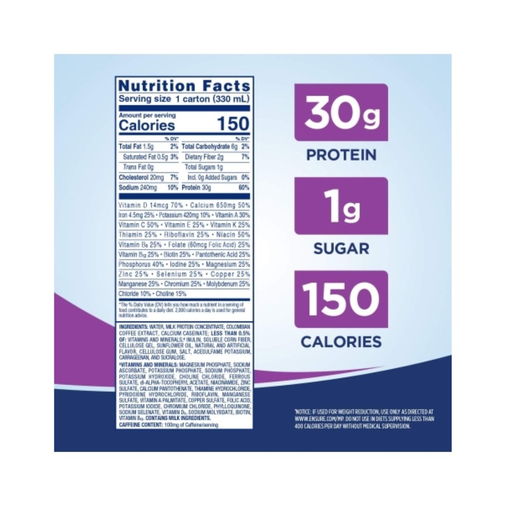 * Ensure Max Protein Café Mocha, 330ml