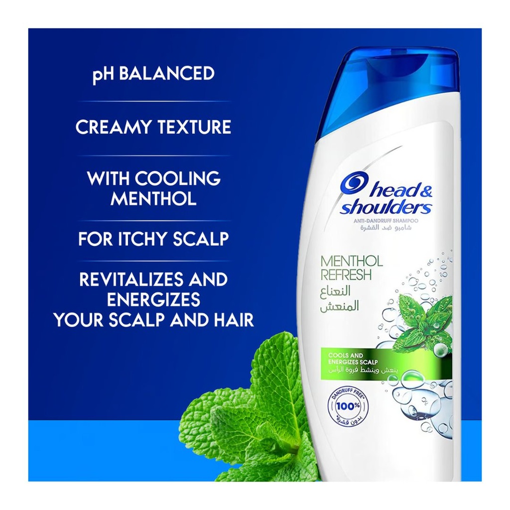 * Head & Shoulders Menthol Shampoo, 200ml
