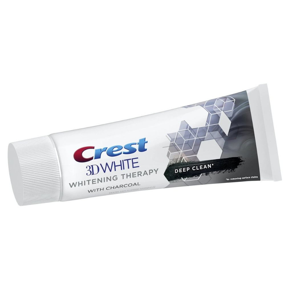 * Crest 3D W.Therapy Deep Clean Charcoal 75ml