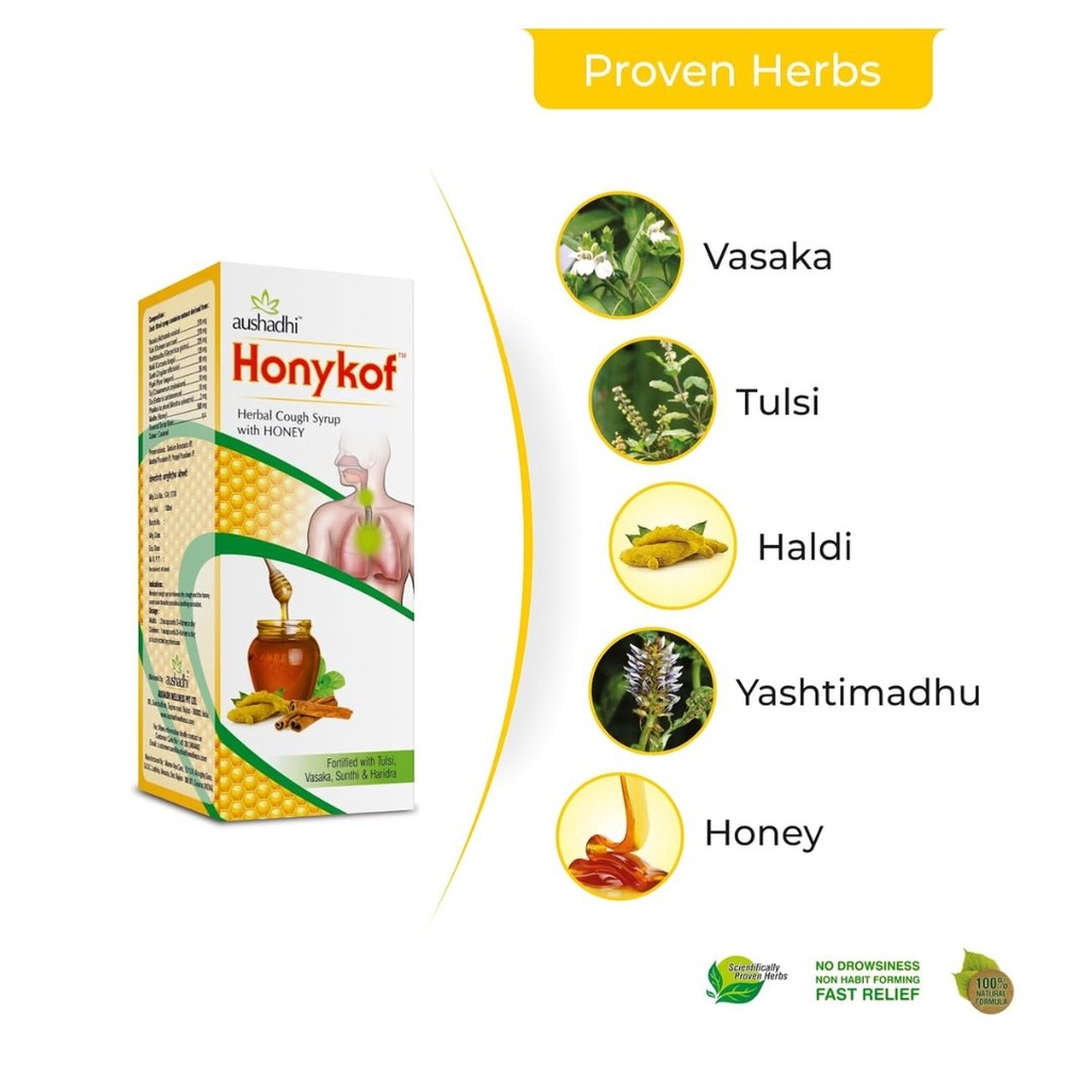 * Honykof Syrup, 200ml