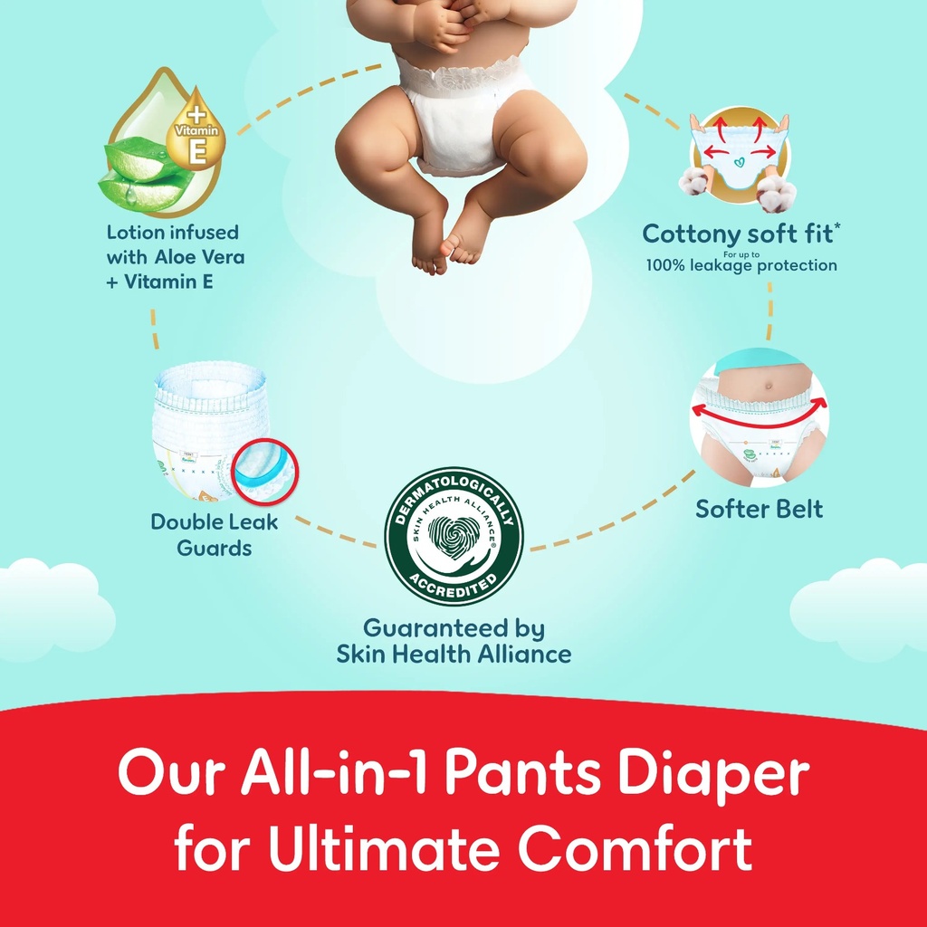 Pampers Pants Giant Pack Size 6, 34's