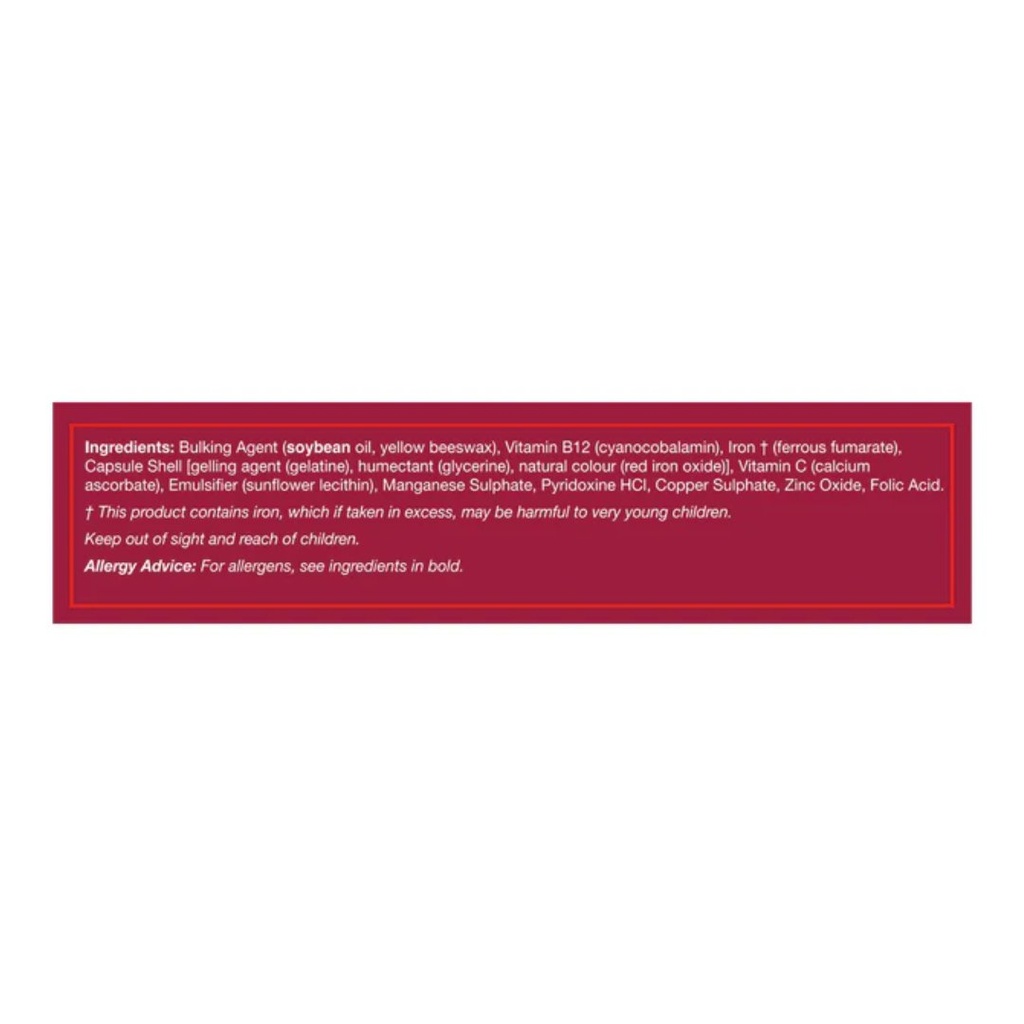 * HealthAid Haemovit Plus Capsules, 30's