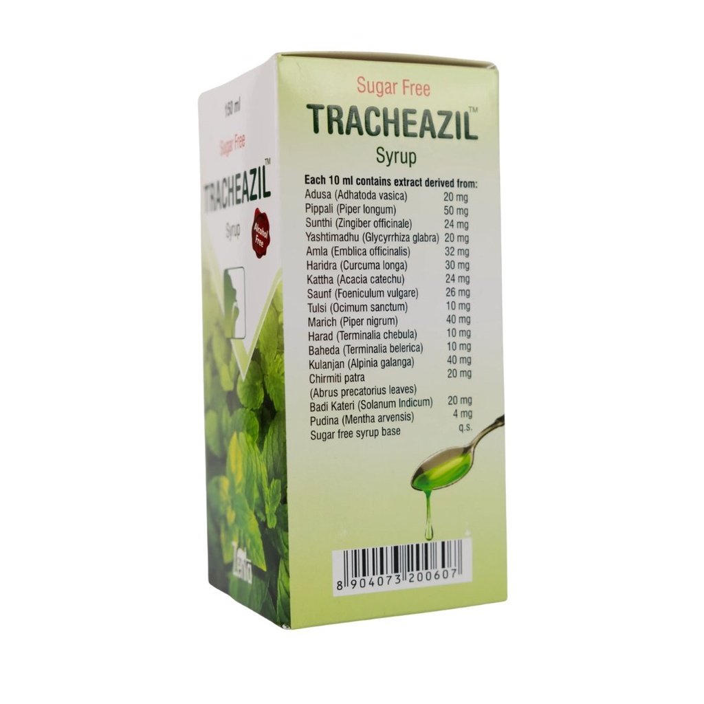 * Tracheazil Cough Syrup, 150ml