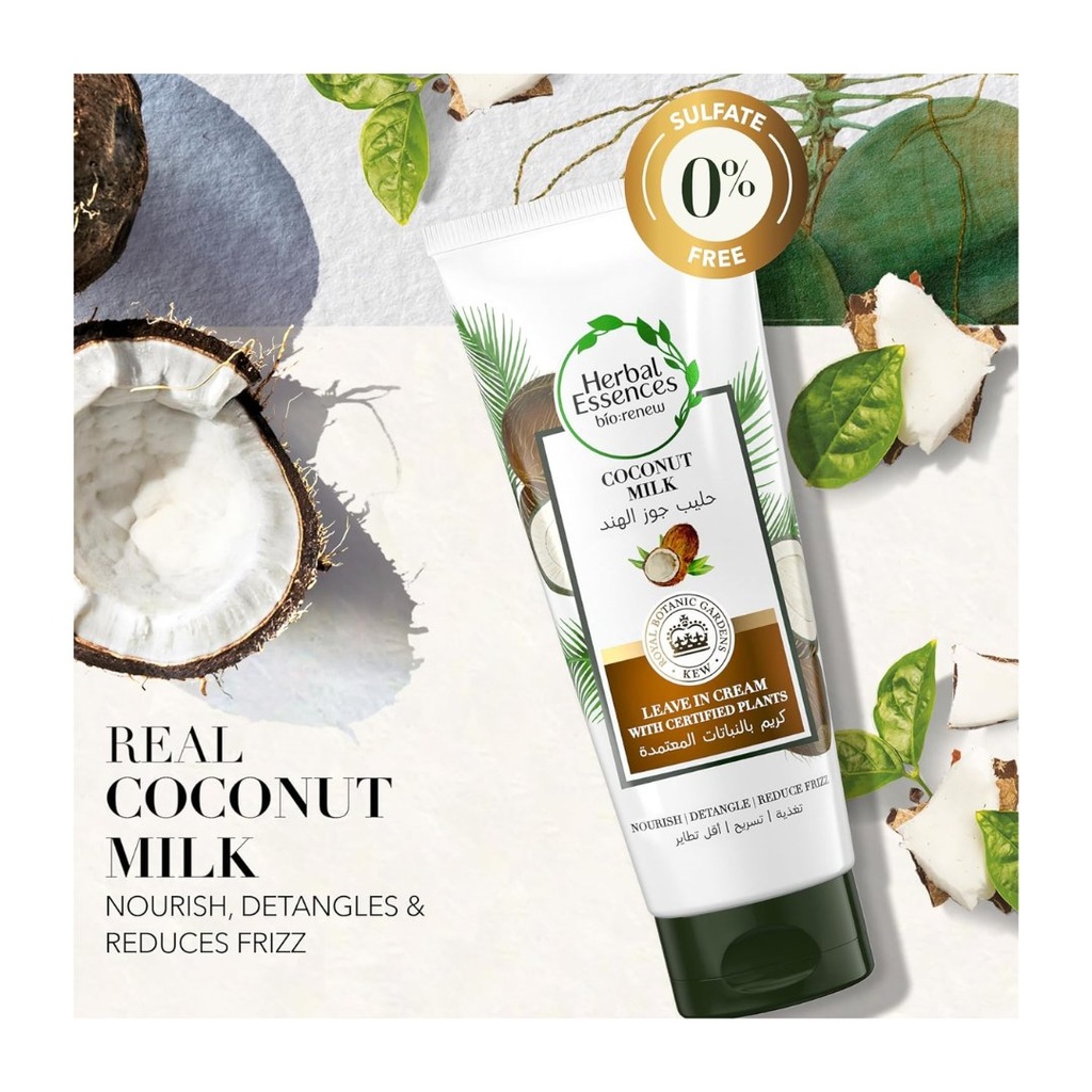 * Herbal Essences Coconut Milk Oil Replacment, 180ml