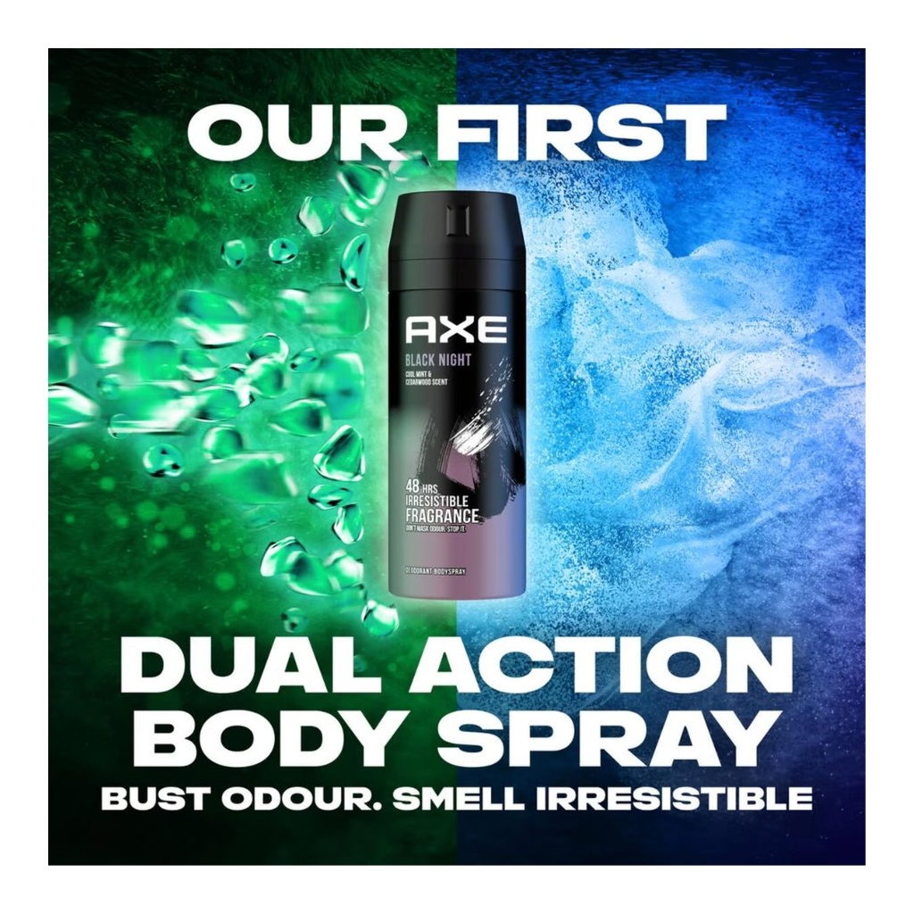 * Axe Deodorant Dark Temptation Body Spray, 150ml
