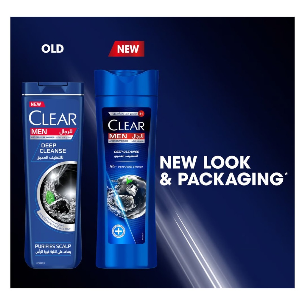 * Clear Men Deep Clean Shampoo, 200ml