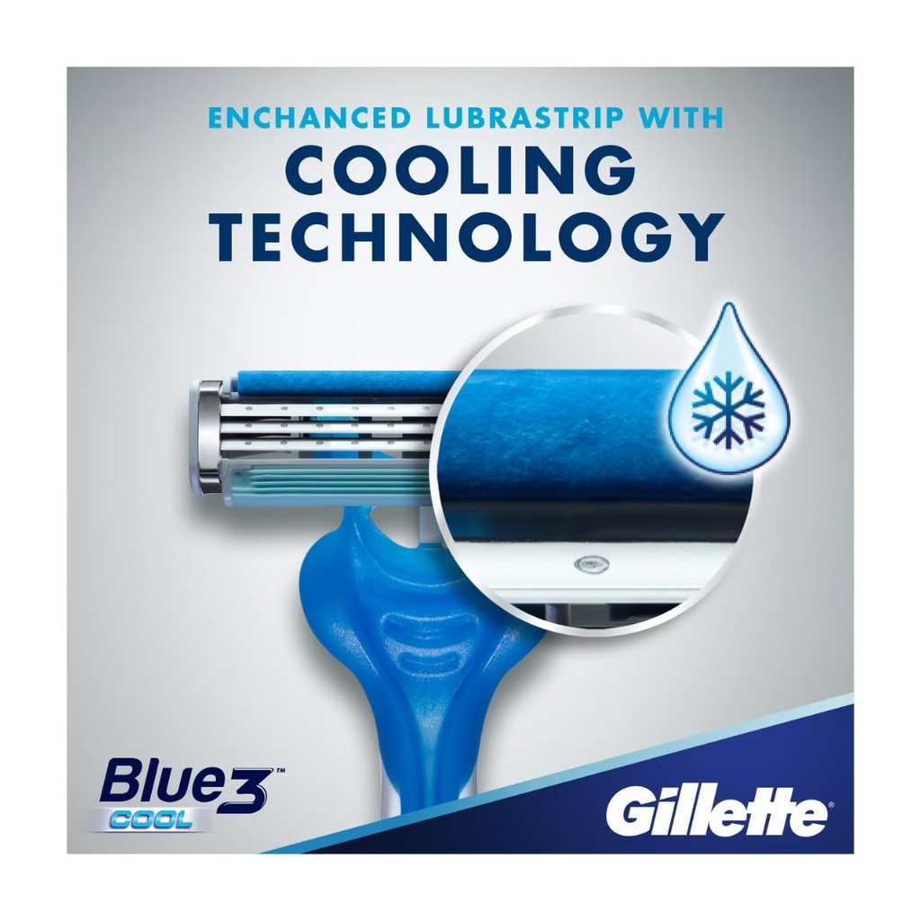 * Gillette Blue3 Cool (6+2) Bag