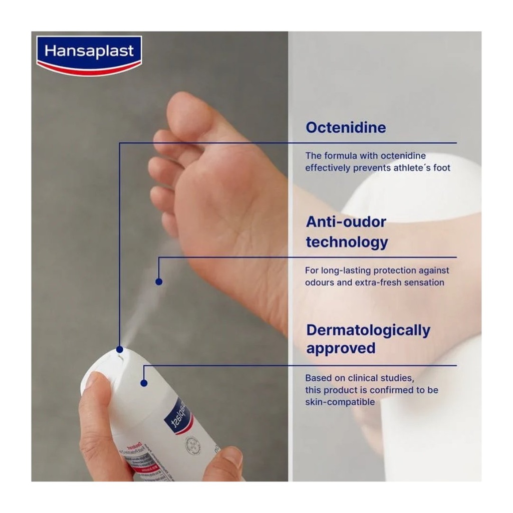 * HANSAPLAST FOOT PROTECTION 2IN1 SPRAY 150ML